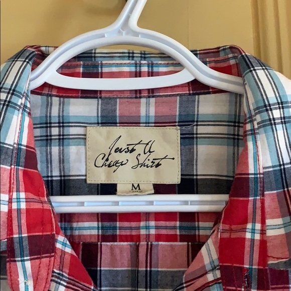Long Sleeve Button Down Plaid Shirt - Medium - Picture 2 of 4